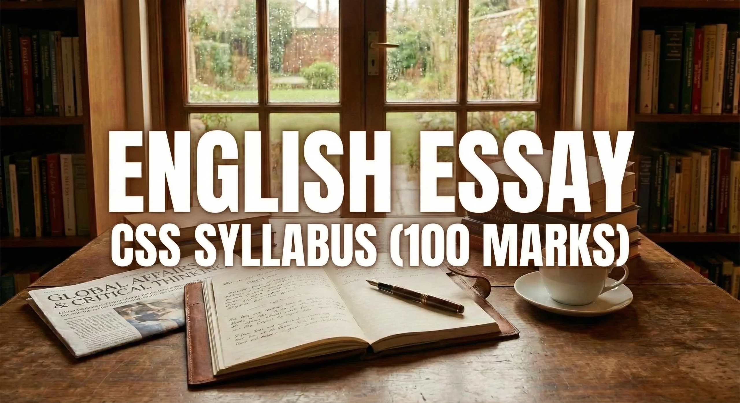 CSS ENGLISH ESSAY SYLLABUS
