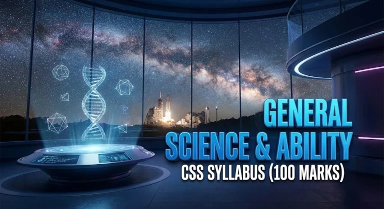 CSS GSA SYLLABUS