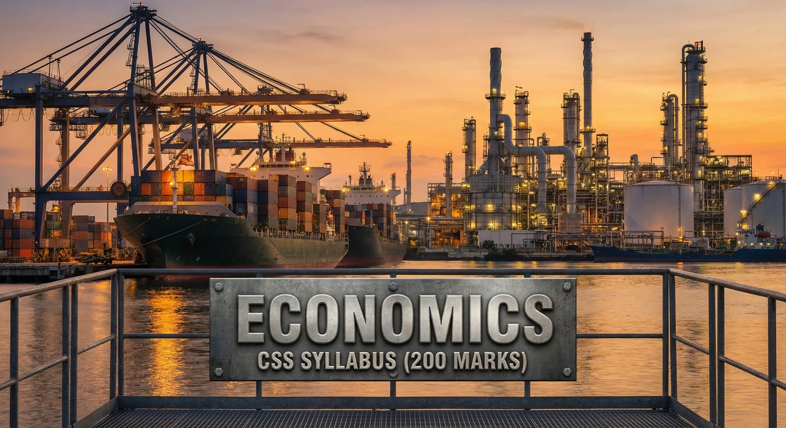 ECONOMICS CSS SYLLABUS