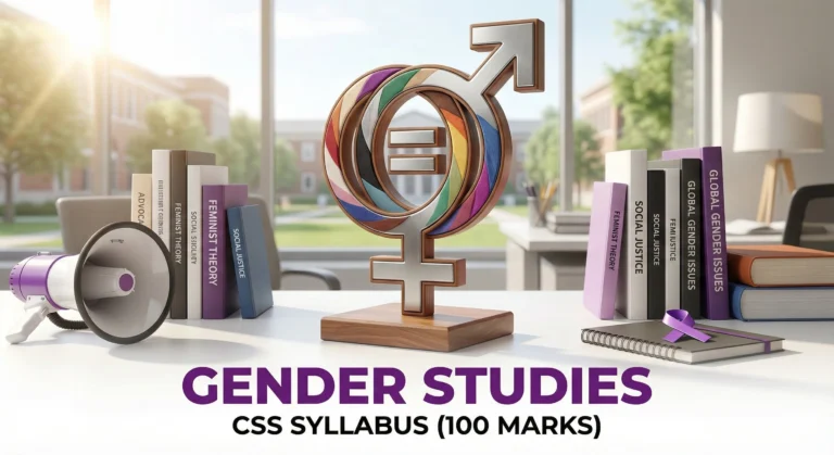 GENDER STUDIES CSS SYLLABUS