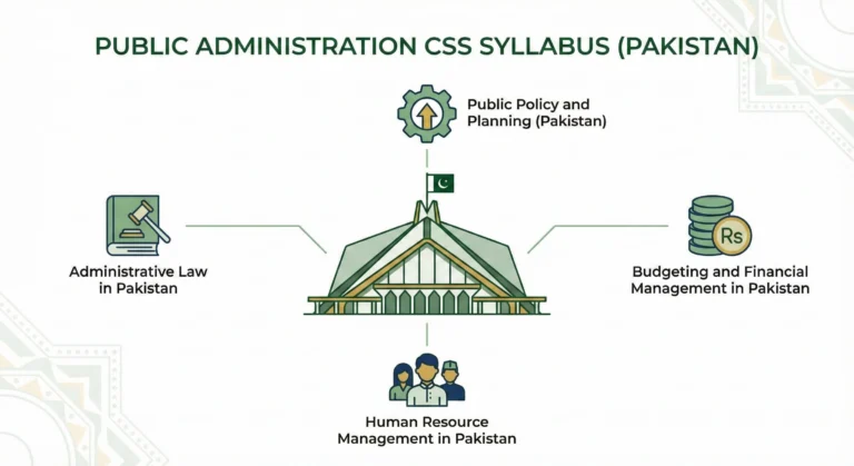 PUBLIC ADMINISTRATION CSS SYLLABUS
