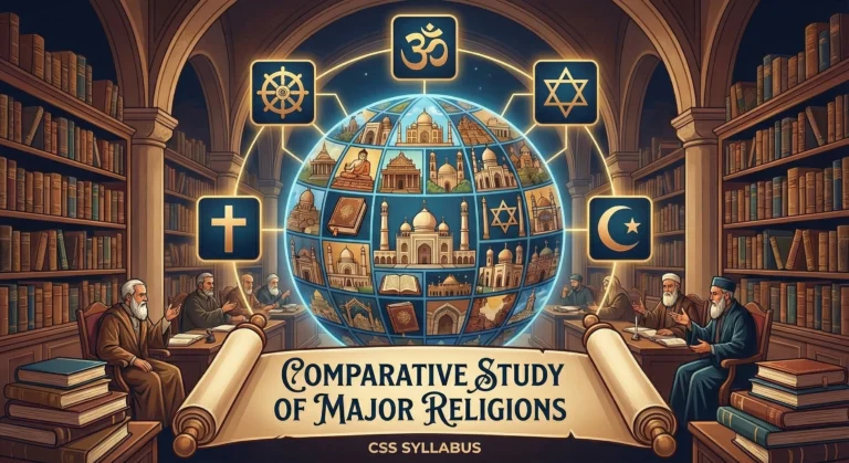COMPARATIVE STUDY OF MAJOR RELIGIONS CSS SYLLABUS