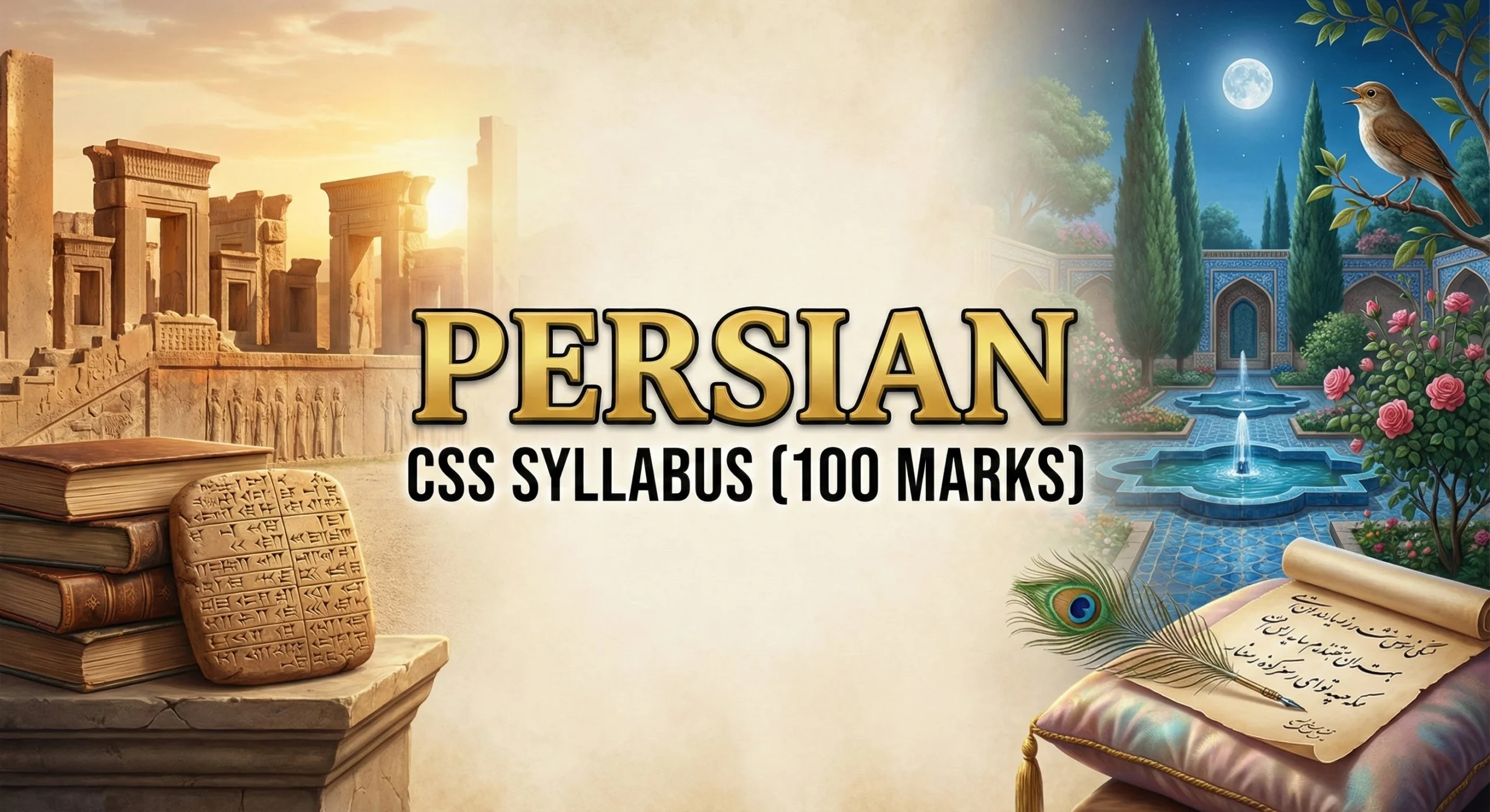 PERSIAN CSS SYLLABUS
