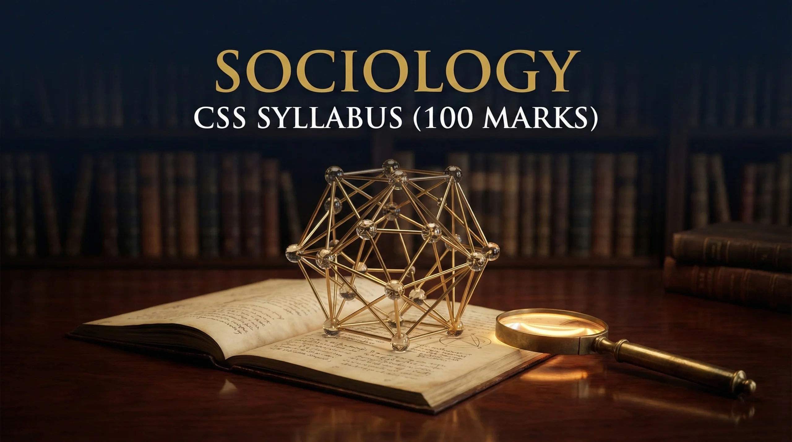 SOCIOLOGY CSS SYLLABUS