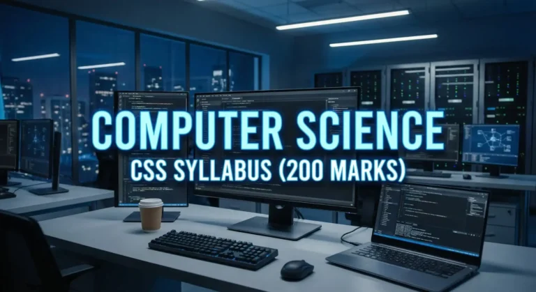 Computer Science CSS Syllabus