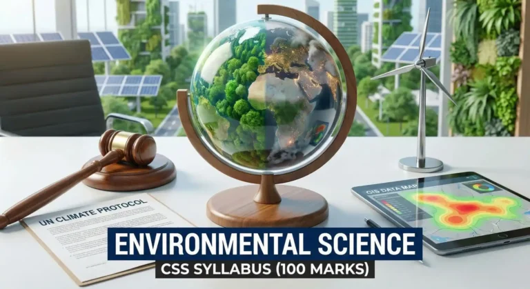 Environmental Science CSS Syllabus