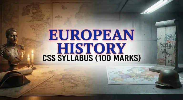 EUROPEAN-HISTORY-CSS-SYLLABUS
