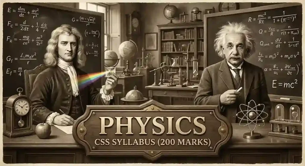 physics css syllabus