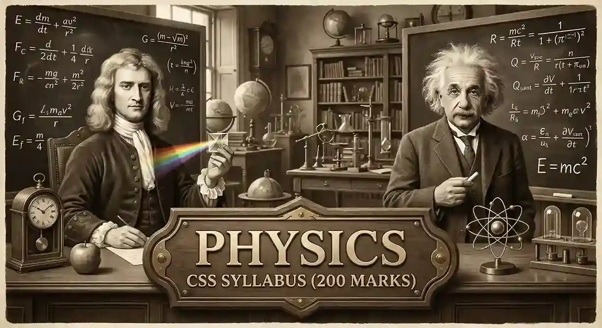 physics css syllabus