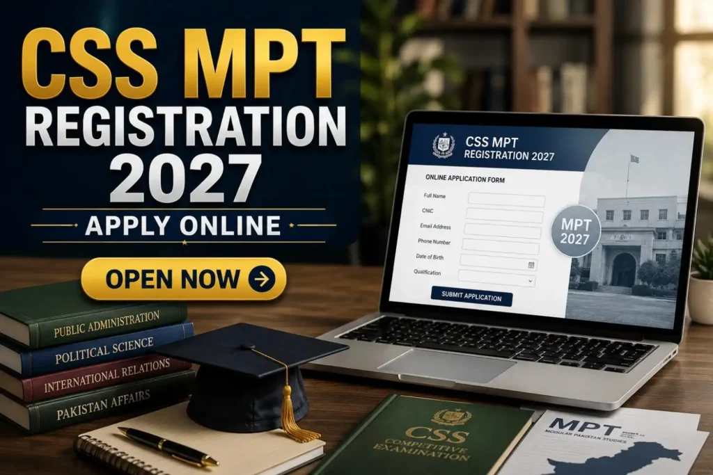 CSS MPT 2027 Registration Open